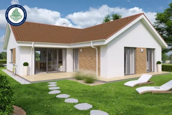 Nhà vườn cấp 4 mái Thái hiện đại