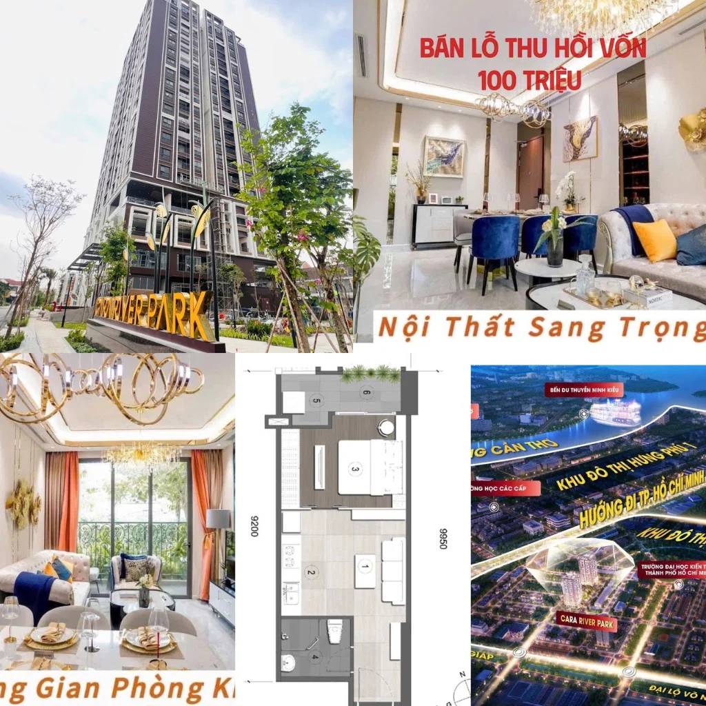 Bán căn hộ Khu đô thị mới Hưng Phú - Cần Thơ, căn cao cấp 1PN