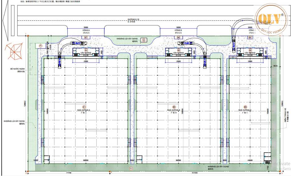 CHO THUÊ NHÀ XƯỞNG – KCN CHÂU ĐỨC, BÀ RỊA VŨNG TÀU, DT 20.900 m²