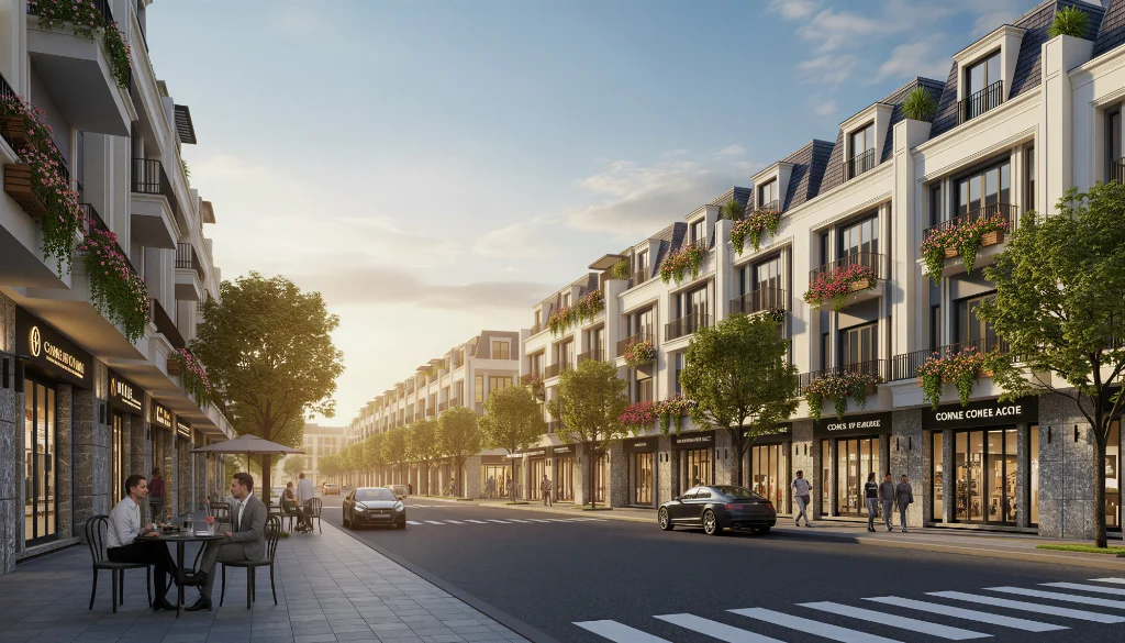 Bán shophouse liền kề Bích Động Lakeside, trục 22m ngay trung tâm, giá 68 triệu/m²