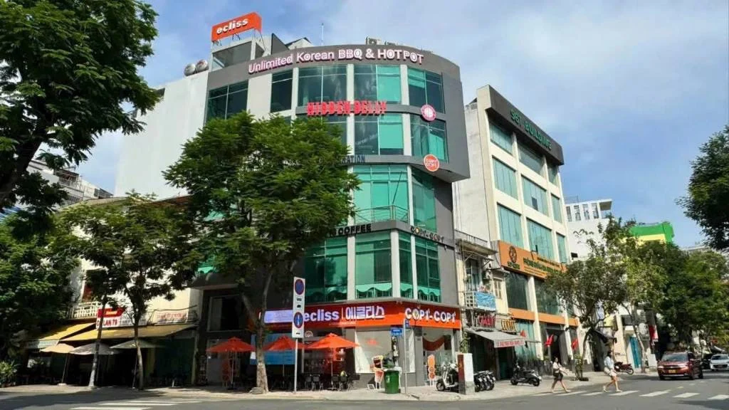 Bán nhà góc 2MT 83 Lê Thị Hồng Gấm, 6x14,5m nở hậu 9,4m, 7 tầng, HĐT 195tr, giá 145 tỷ