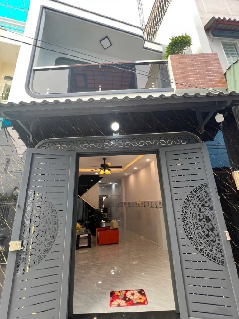 Bán nhà Bình Trị Đông B, Bình Tân, dt 85m2 sổ hồng riêng, giá không ảo