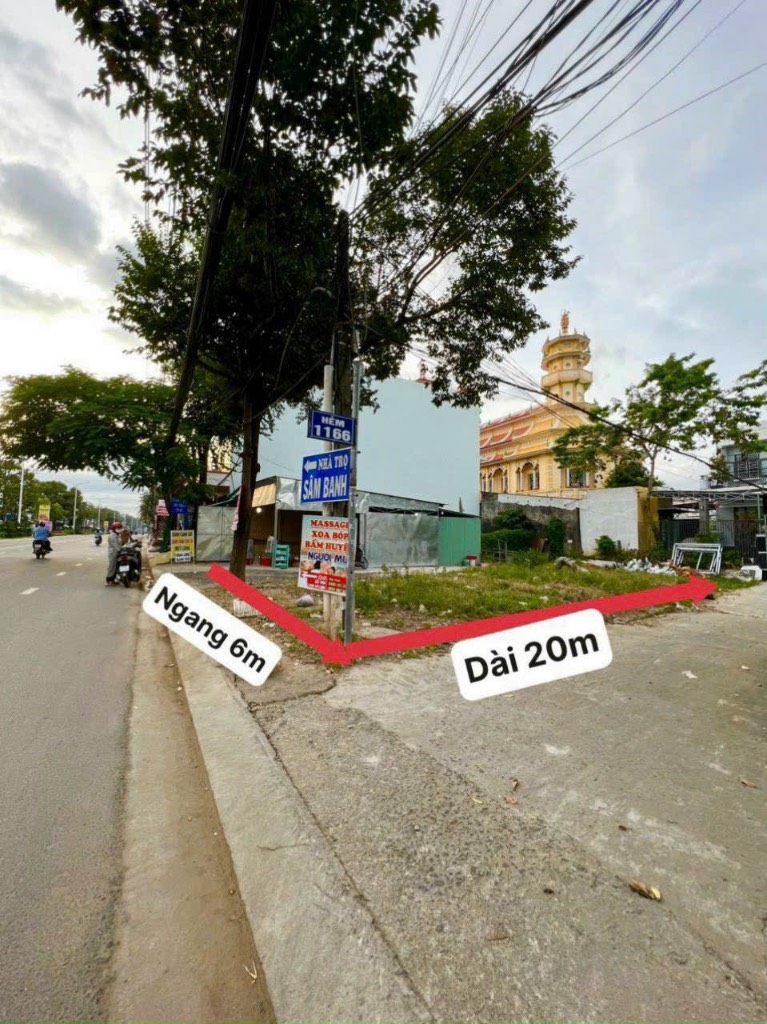 Bán đât góc 2MT đường 23/10 Tây Nha Trang, 99,1m² trục đường huyết mạch, giá đầu tư