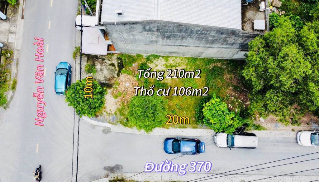 Bán lô đất 2MT Nguyễn Văn Hoài Củ Chi, 210m2 ngang 10m, ngay sát KCN Tây Bắc, đã có sổ