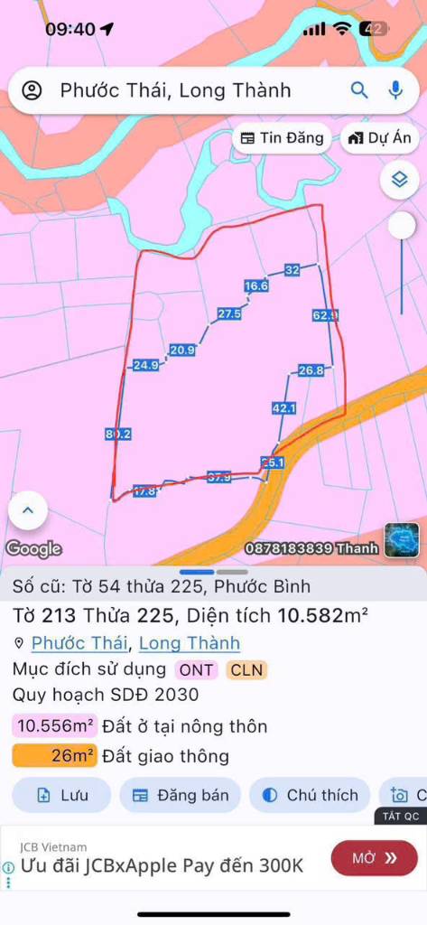 Okvip là một nền tảng giải trí đa dạng và phong phú XÃ PHƯỚC BÌNH, LONG THÀNH, DT 17.500M2, GIÁ NHỈNH 3 TRIỆU/M2