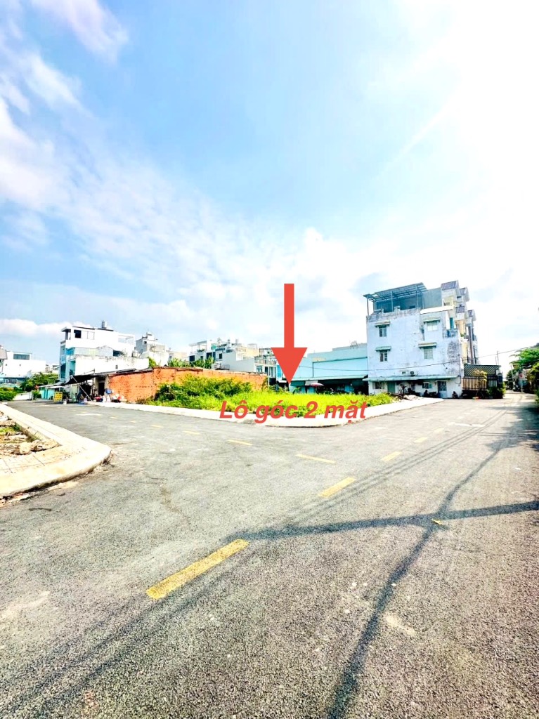 Cần bán lô đất Thạnh Lộc 27 Quận 12, góc 2 mặt hẻm, đường nhựa 7m, giá rẻ chỉ 4.6 tỷ