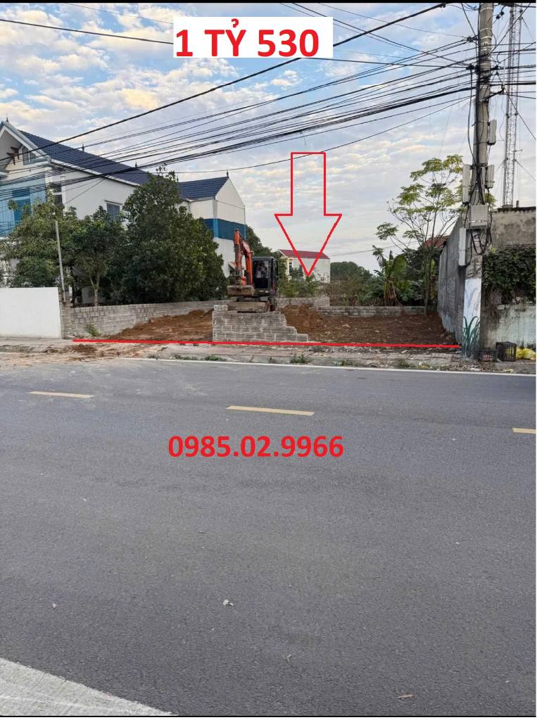 BÁN LÔ ĐẤT GIAO THỦY NAM ĐỊNH, TRỤC CHÍNH KINH DOANH, GẦN KCN VSIP, MT 6M GIÁ RẺ
