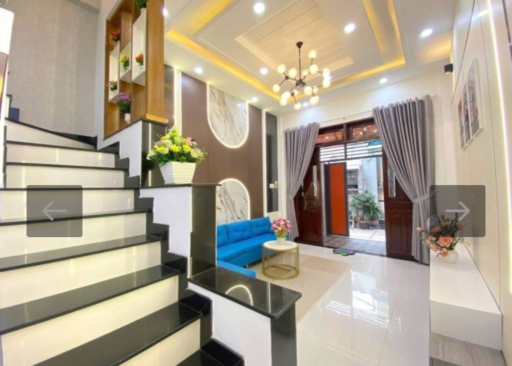 Bán nhà Phạm Văn Chiêu, Gò Vấp, DT 48m2, 4 tầng 4 phòng ngủ, nội thất đầy đủ, giá 6.68 tỷ có TL