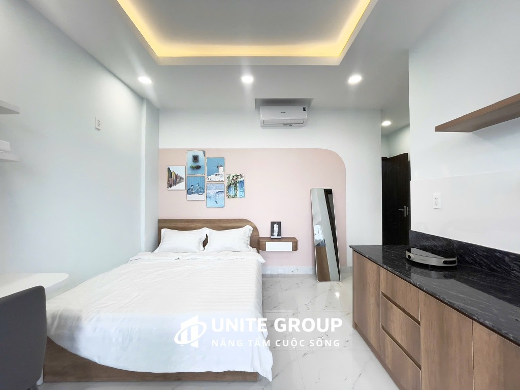 CHO THUÊ CĂN HỘ NGUYỄN XÍ BÌNH THẠNH, BAN CÔNG THOÁNG, MÁY GIẶT RIÊNG