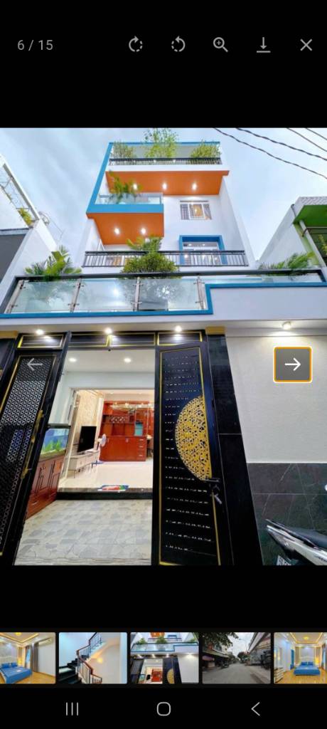 Bán nhà Bùi Quang Là, ngay Emart Gò Vấp, 5 tầng bề thế, ngang 6m 3PN, HXH đậu cửa, nhỉnh 7 tỷ TL