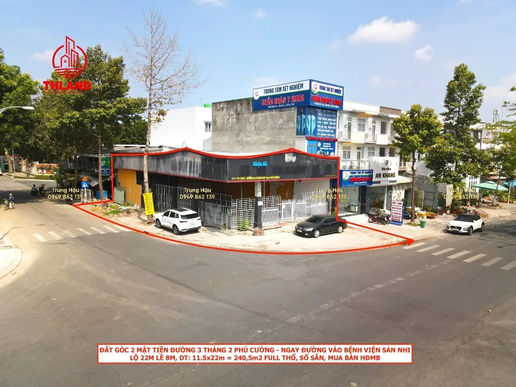 Bán đất mặt tiền đường 3 Tháng 2 An Hòa Rạch Giá Kiên Giang 240m2 giá 22.5 tỷ