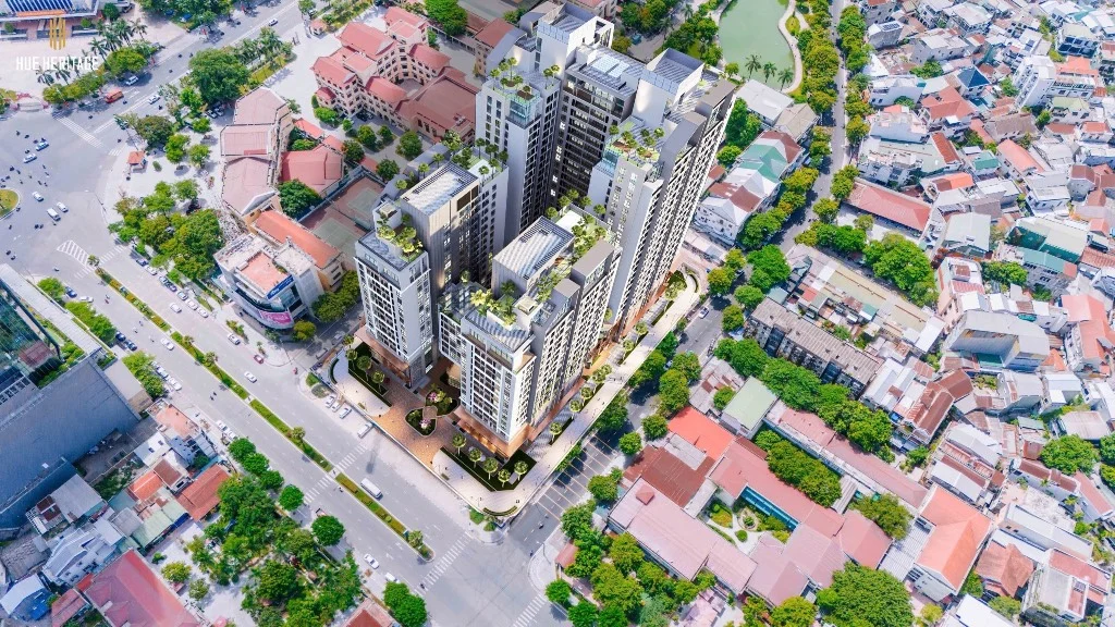 Bán căn hộ 3PN Hue Heritage đường Đống Đa Huế, DT 89m2 giá 4.31 tỷ