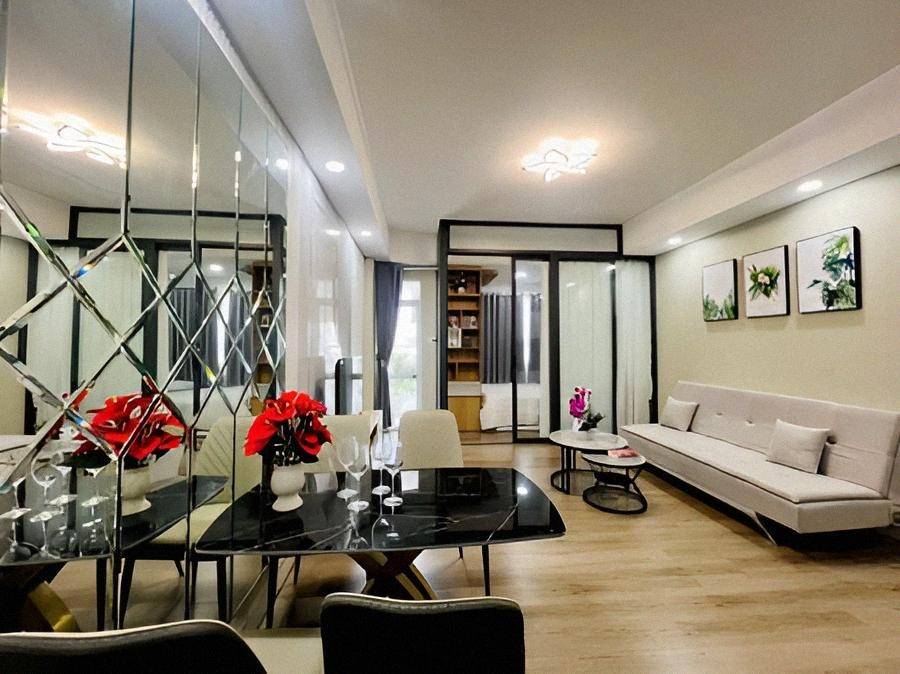 Bán căn hộ NOXH Thạnh Tân Dĩ An, full nội thất, gần Vincom Dĩ An, giá rẻ