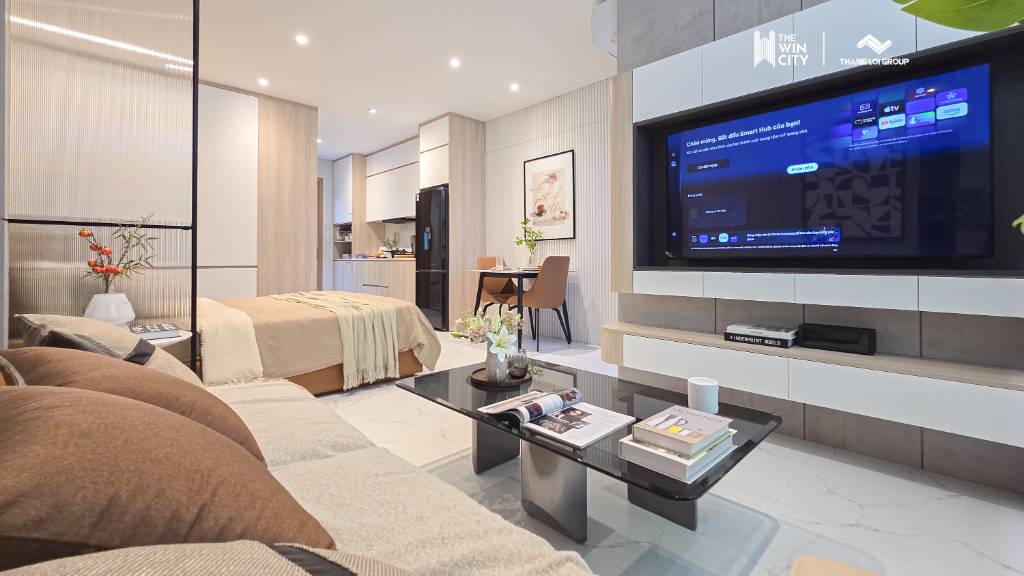 Bán Okevip hiện đang mở The Win City, Đức Hòa, Long An, dt  32m2, Nội thất đầy đủ