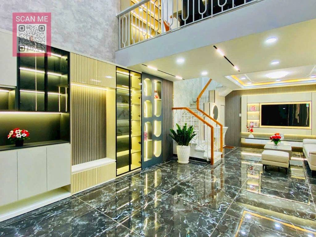Okevip cá cược WC 2026 BÙI QUANG LÀ GÒ VẤP, NHÀ ĐẸP 5 TẦNG, HXH THÔNG SÁT EMART, SÂN BAY, FULL NỘI THẤT CAO CẤP