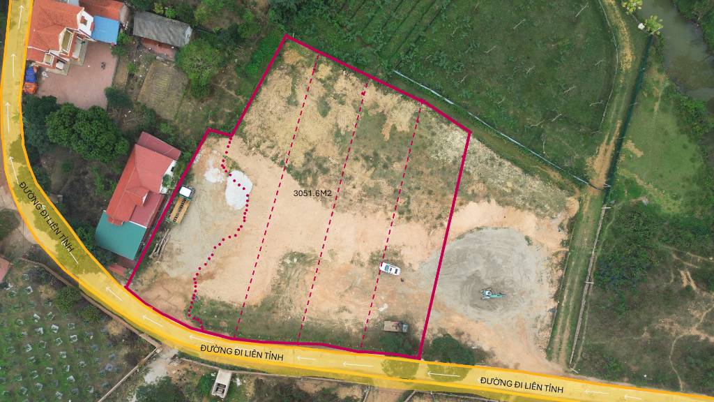 Bán đất Ngọc Thanh, Phúc Yên, Vĩnh Phúc, tầm nhìn ôm trọn thung lũng thanh xuân, 3051,6m2, giá 23 tỷ