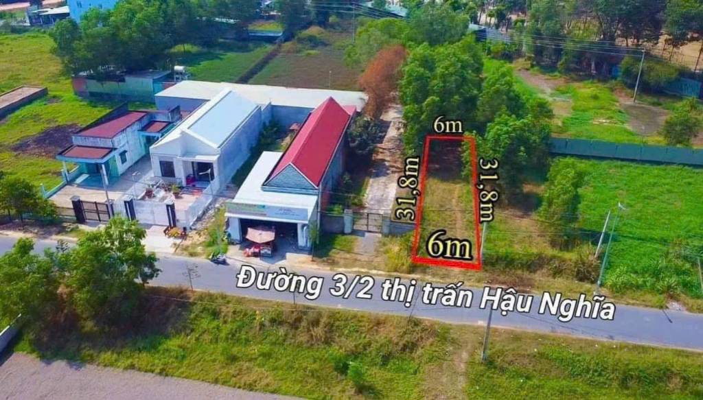 Cần bán đất tại thị trấn Hậu Nghĩa, huyện Đức Hòa, Long An, 190m2  giá 3.1 tỷ
