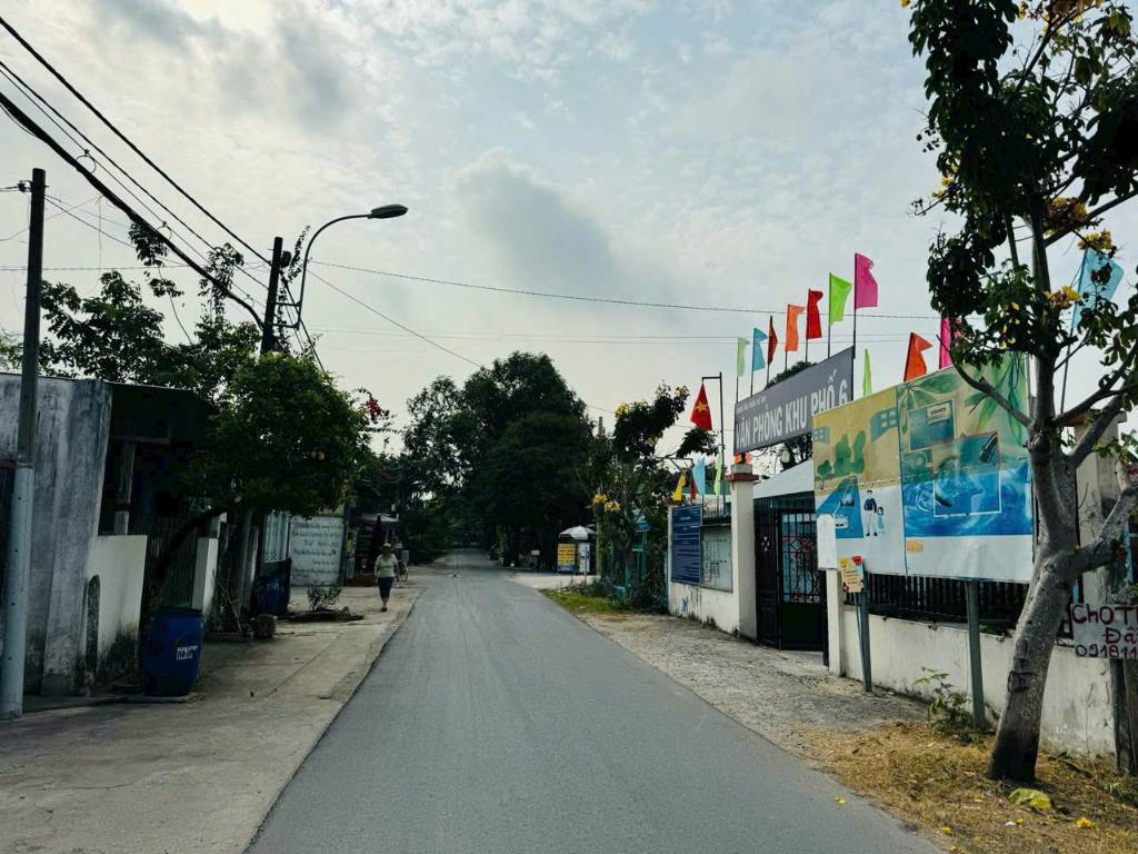 Bán nhanh lô đất ngang 8m dài 17m mặt tiền đường nhựa xe tải thông Phước Hiệp, Củ Chi