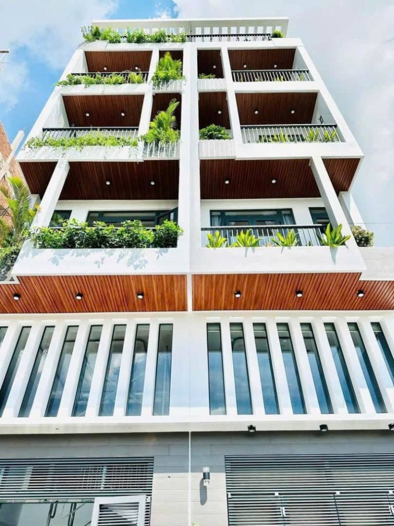 Bán nhà Quang Trung, Gò Vấp, hẻm xe hơi 7m thông bàn cờ, 48m2 6 tầng thang máy, 6pn, chỉ 8.35 tỷ tl