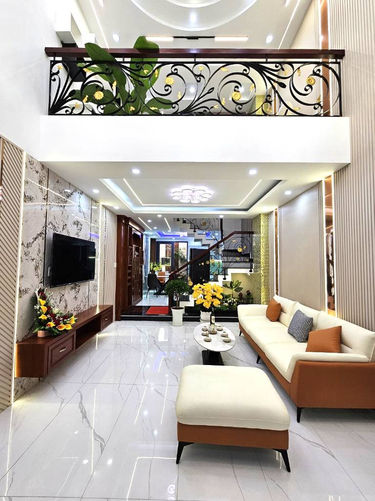 Bán nhà Phạm Văn Chiêu, Gò Vấp, 5 tầng 56m2, hẻm ô tô tránh, 4x14m, 5pn 6wc, chỉ 8.7 tỉ còn bớt