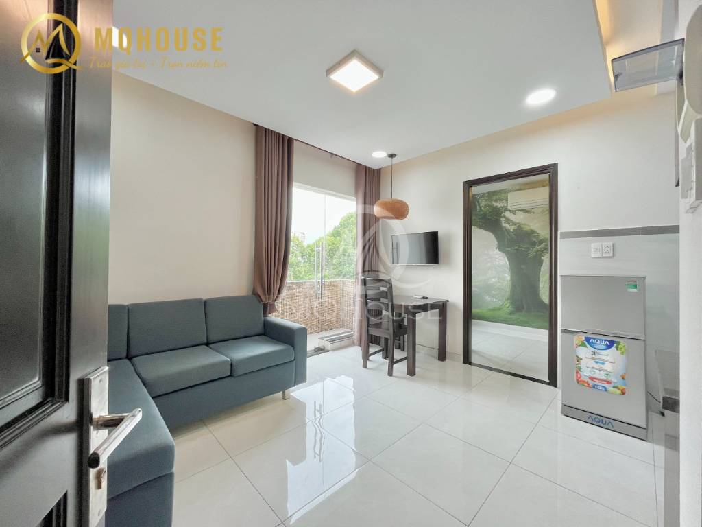 Chung Cư Bạch Đằng,  1PN ban công, view Công Viên Gia ĐỊnh