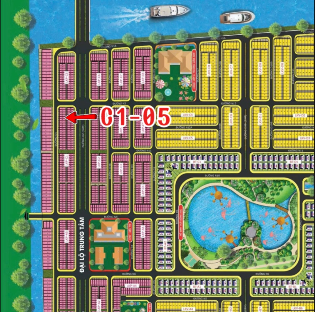 BÁN GẤP LÔ ĐẤT NỀN KDC DARESCO – LÔ C1-05, GIÁ CHỈ 1,3 TỶ!