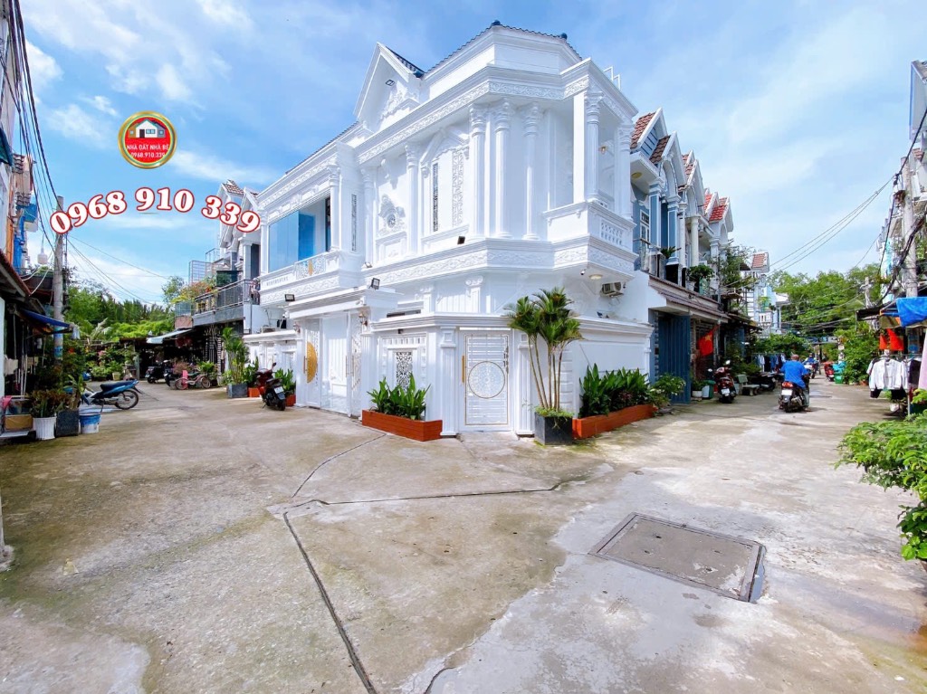 Bán nhà Huỳnh Tấn Phát, Nhà Bè, 2 mặt tiền thuận tiện kinh doanh buôn bán tương lai ra đường lớn