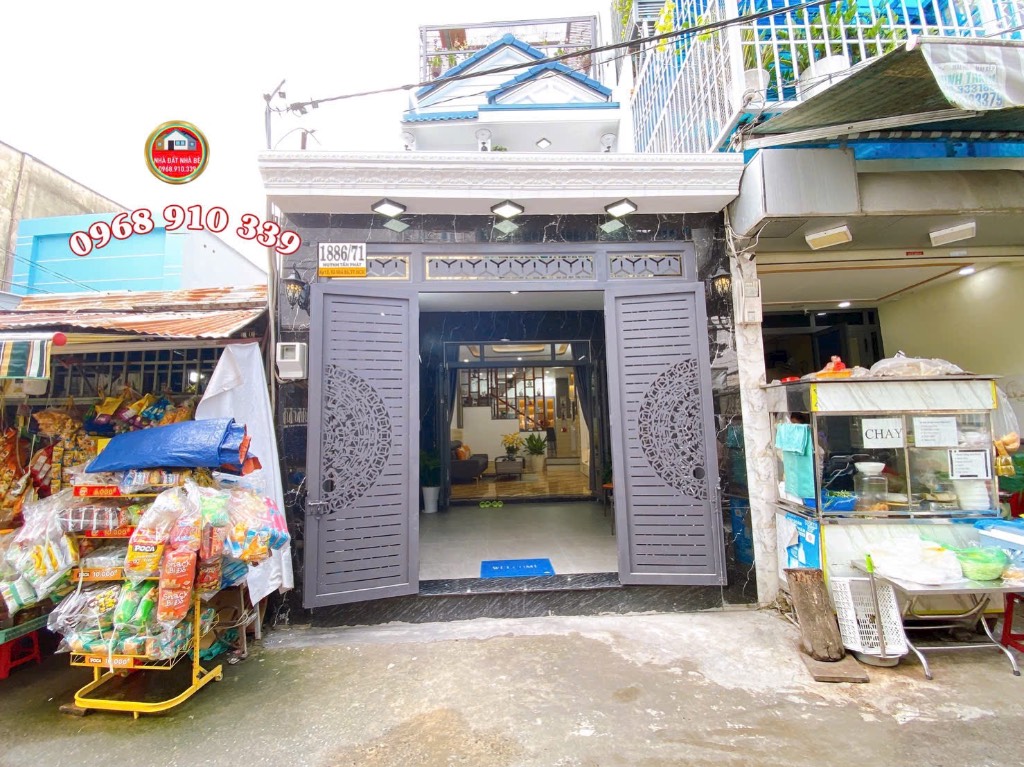 Bán nhà Huỳnh Tấn Phát, Nhà Bè, full nội thất, thuận tiện kinh doanh buôn bán