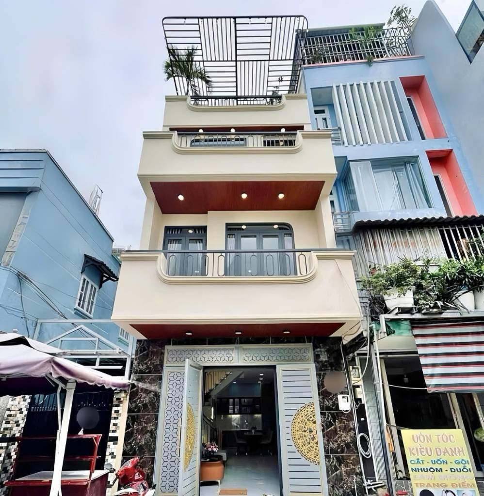 Bán nhà đường Hưng Nhơn, Bình Chánh, ở ngay chợ Bờ Ngựa, 2 lầu siêu đẹp, dt 5mx21m, giá 1 tỷ 3