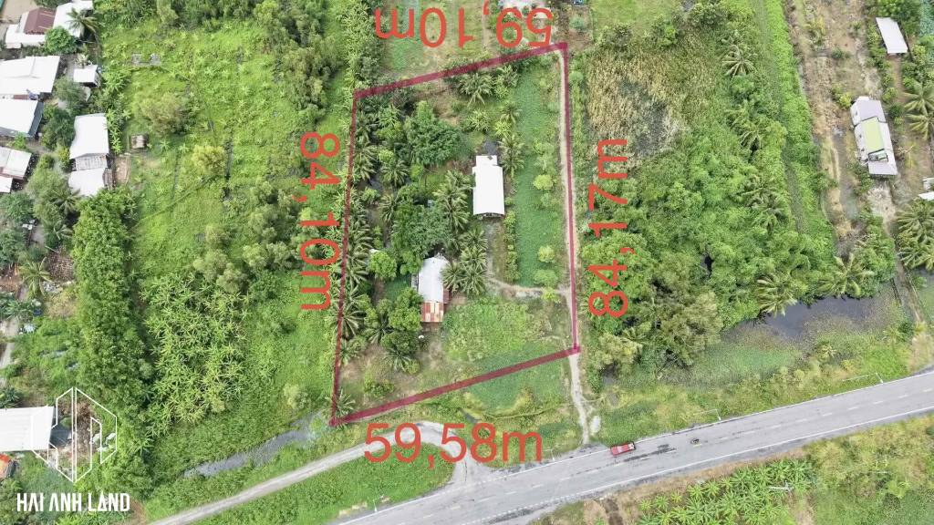 Bán đất Đê Quốc Phòng, Hòn Đất, xã Mỹ Lâm, cách đường Nguyễn Thái Bình 3km, 4801m2, nhỉnh 7 tỷ