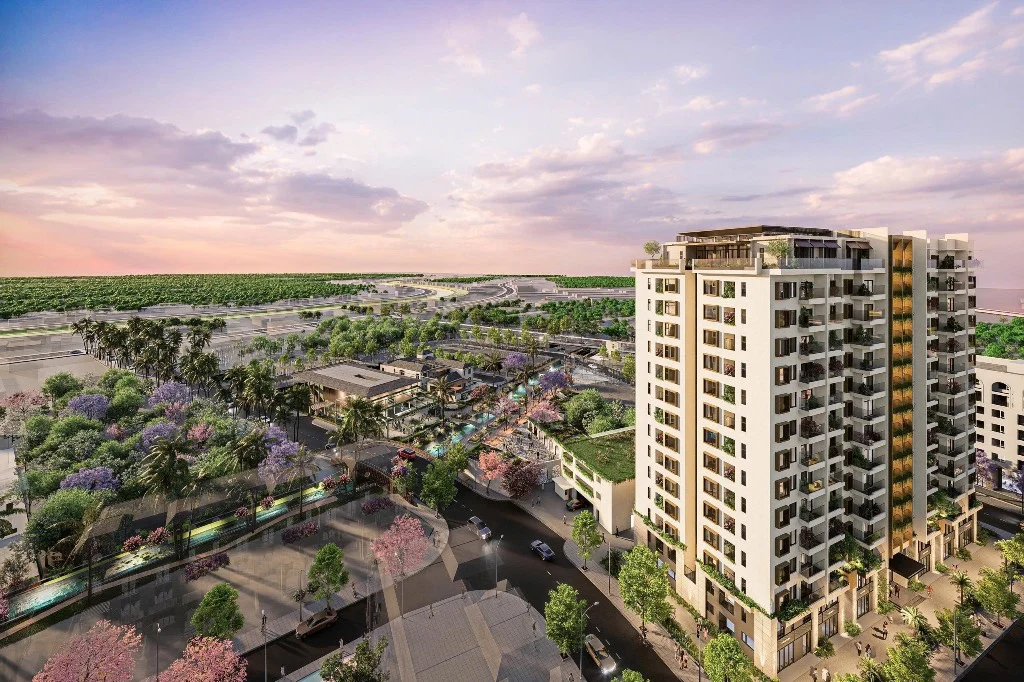Bán căn hộ 2PN KĐT An Phú Eco City Cần Thơ, 65m2, nội thất đủ, giá 2 tỷ 2