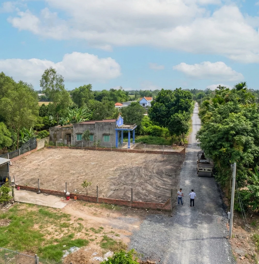 Bán đất xã Nhuận Đức, huyện Củ Chi, Hồ Chí Minh, 114m2, sổ đỏ, giá 1,25 tỷ