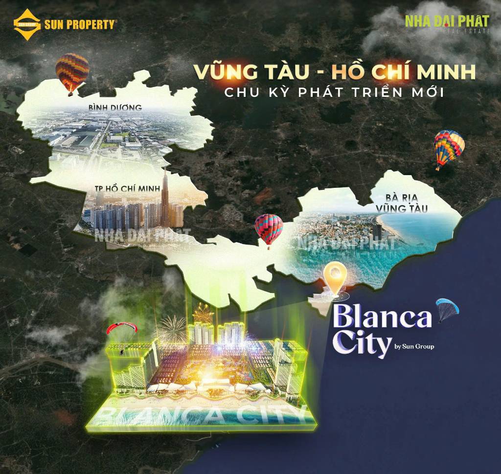 Bán căn hộ Blanca City Sungroup Vũng Tàu, siêu phẩm cập bến, TT 15% nhận nhà