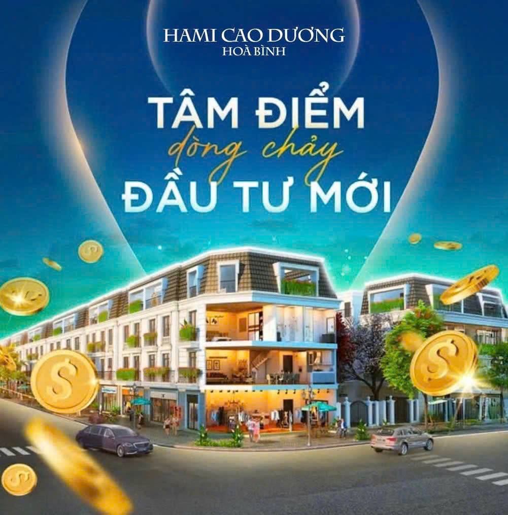 Bán đất Cao Dương, Lương Sơn, 2 mặt tiền, hạ tầng hoàn thiện, giá chỉ 480 triệu