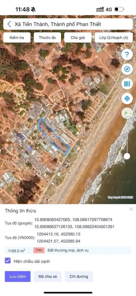Bán đất mặt tiền Trần Lê, Phan Thiết, Bình Thuận, có sẵn 150 Hoatdongokvip ưu đãi hấp dẫn