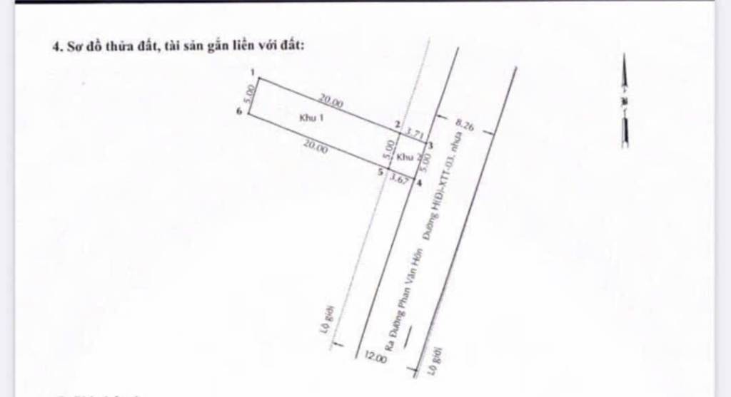 Bán đất Hóc Môn, 118m² Hoatdongokvip ưu đãi hấp dẫn 99,8m², đường nhựa 8m, giá 3,65 tỷ TL