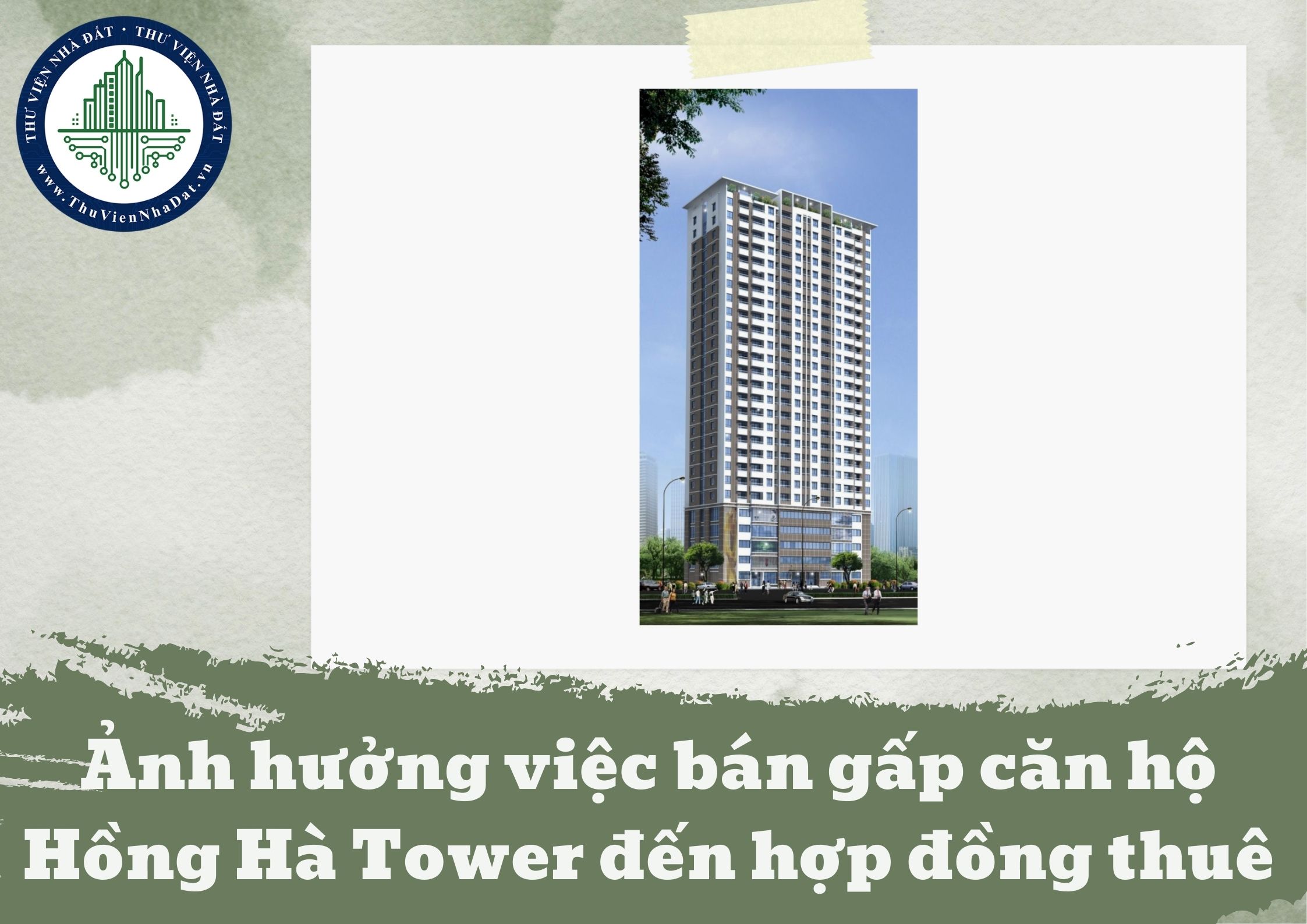 Cần bán gấp Okevip hiện đang mở Hồng Hà Tower nhưng đang có người thuê thì bên thuê có bắt buộc phải dọn đi ngay không?