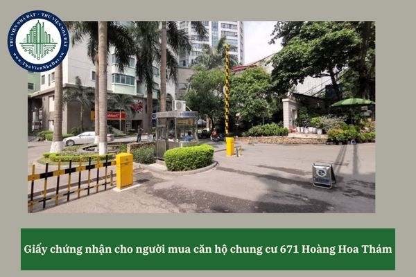 Người mua Okevip hiện đang mở 671 Hoàng Hoa Thám phải thanh toán đủ tiền thì mới được nộp hồ sơ làm Giấy chứng nhận?