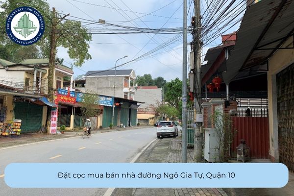 Đặt cọc mua bán nhà đường Ngô Gia Tự, Quận 10 nhưng không thực hiện mua bán thì có bị phạt cọc không?