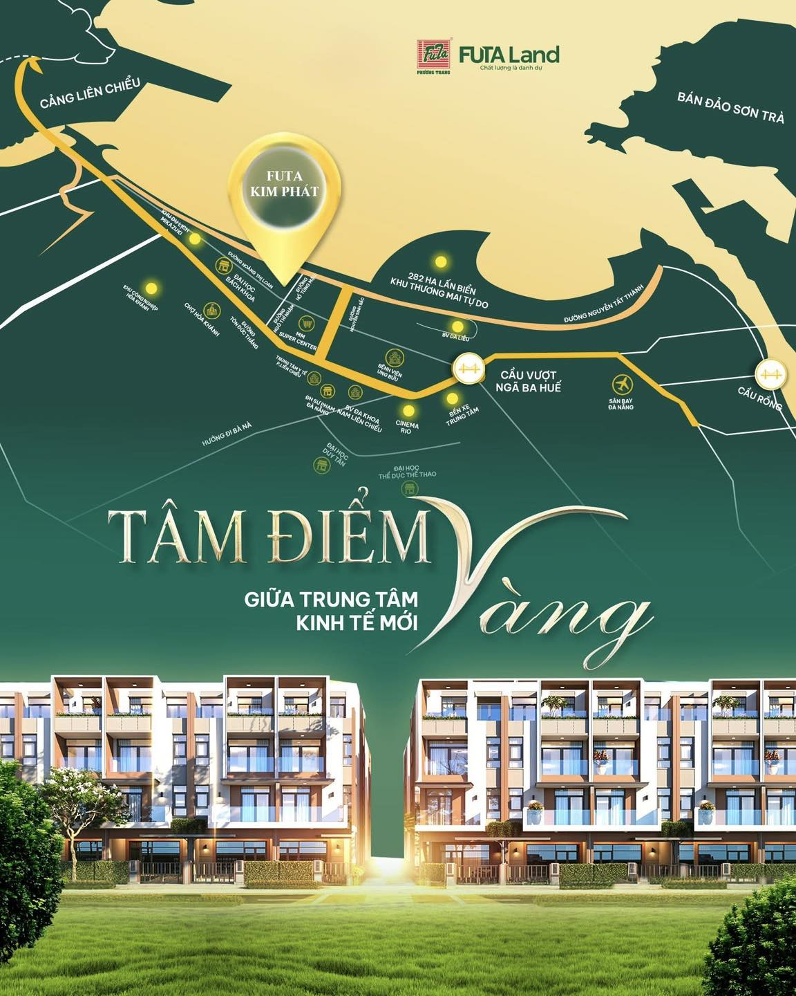 Bán Shophouse 4 tầng Futa Royal Park, giá gốc từ chủ đầu tư, ngay trung tâm kinh doanh